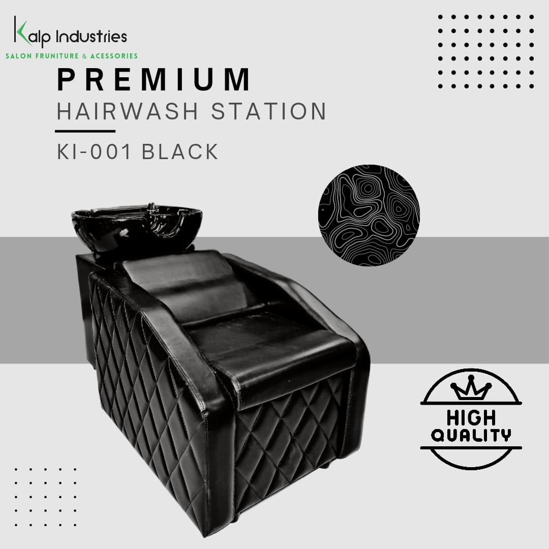 HAIR WASH STATION KI-001 BLACK